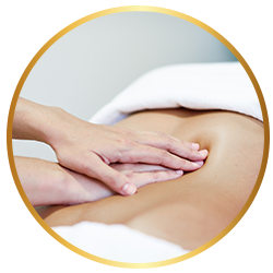 Massage relaxant ventral